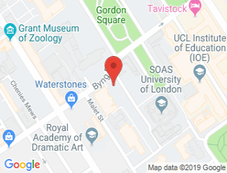 map of University of London