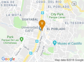 map of EAFIT University
