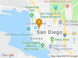 map of The Westin San Diego