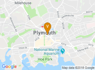map of Plymouth University