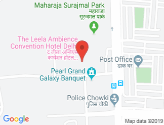 map of The Leela Ambience Convention Hotel