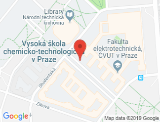 map of Czech Technical University in Prague