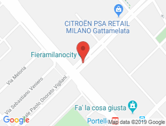 map of Fiera Milano City