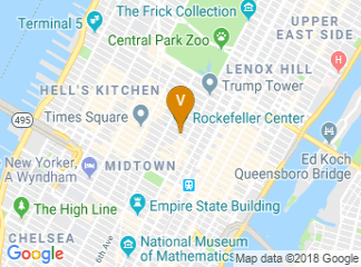 map of Rockefeller Center