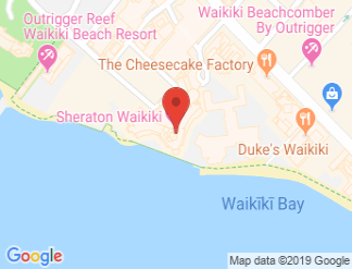 map of Sheraton Waikiki