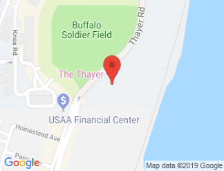 map of The Thayer Hotel