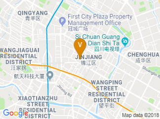 map of Crowne Plaza Chengdu City Center