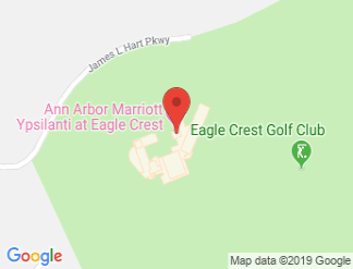 map of Ann Arbor Marriott Ypsilanti at Eagle Crest
