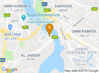 map of Palazzo Versace Dubai