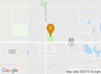 map of North Iowa Events Center