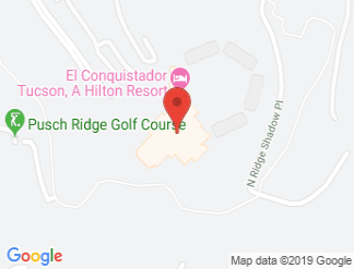 map of Hilton Tucson El Conquistador Golf & Tennis Resort