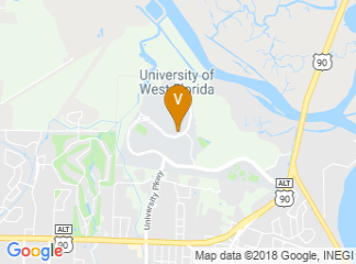 map of University of West Florida