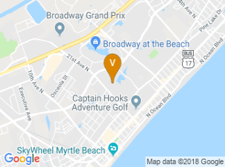 map of The Myrtle Beach Sports Center