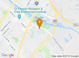 map of Baylor University