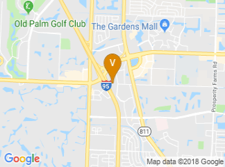 map of Palm Beach Gardens Marriott
