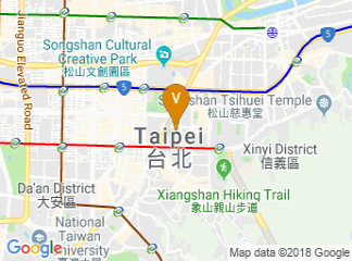 map of Grand Hyatt Taipei