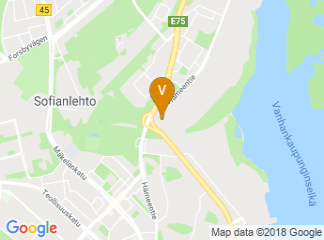 map of Arcada University of Applied Sciences