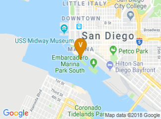 map of Embarcadero Marina Park North
