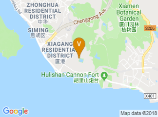 map of Xiamen University