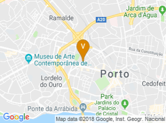 map of Sheraton Porto Hotel & Spa