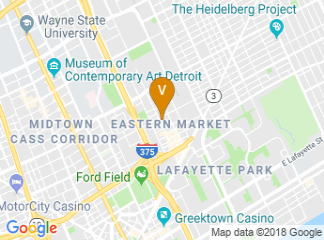 map of Eastern Market Corporation