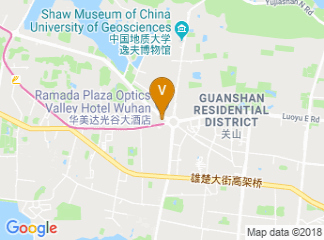 map of Ramada Plaza Optics Valley Hotel Wuhan
