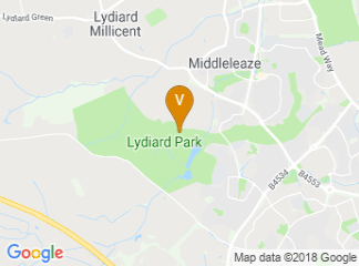 map of Lydiard House Conference Centre