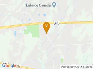 map of Kingston 1000 Islands Sportsplex