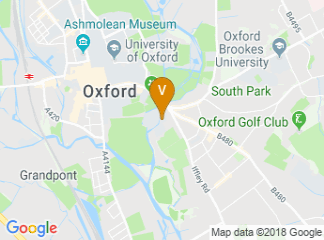 map of St Hilda's College