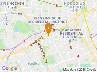 map of Millennium Hongqiao Hotel Shanghai