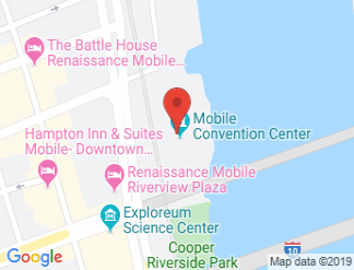 map of Mobile Convention Center