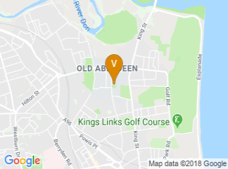 map of University of Aberdeen