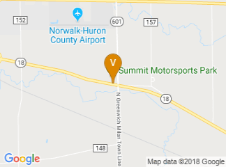 map of Summit Motorsports Park