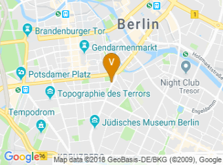 map of Courtyard Berlin City Center