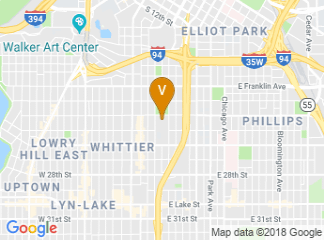 map of Minneapolis Institute of Art