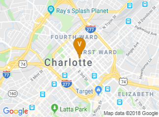 map of The Ritz-Carlton, Charlotte