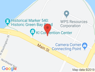 map of Hyatt Regency Green Bay