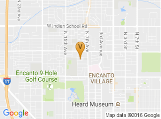 map of Downtown Phoenix campus