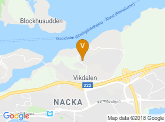 map of Nacka Strand Fair