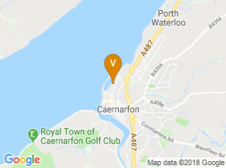 map of Galeri Caernarfon