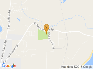 map of 2102 E Johns Prairie Rd