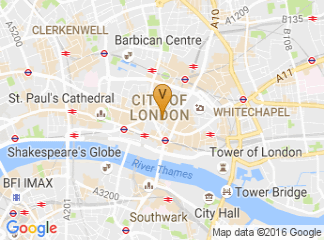 map of Banking Hall London