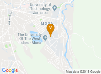 map of The University Of The West Indies - Mona