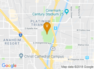 map of Angel Stadium of Anaheim