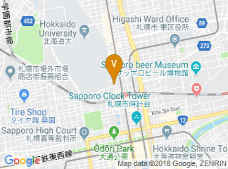 map of Sapporo Cafe