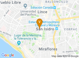 map of Swissotel Lima