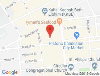map of Belmond Charleston Place