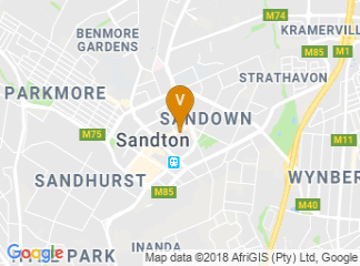 map of Protea Hotel by Marriott Johannesburg Balalaika Sandton