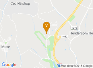 map of Hilton Garden Inn Pittsburgh/Southpointe