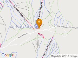 map of Sun Peaks Grand Hotel & Conference Centre